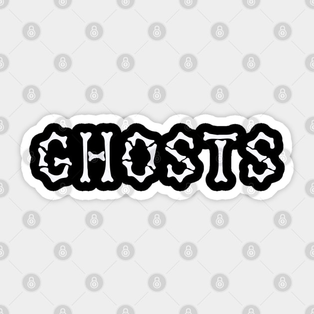 GHOSTS Sticker by NovaOven